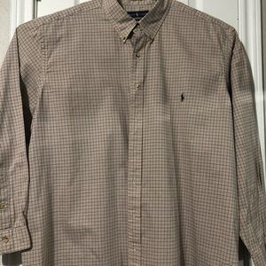 Polo Ralph Lauren Button Down plaid shirt size 3XB